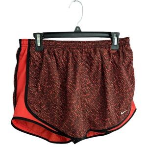 Nike Dri-Fit Lined Shorts Red & black size XL